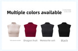 Women's Yoga Tank Top Highly Stretchy, Slightly High-Neck Sports Bra with Built-In Cups Lifts and Shapes The Bust Sexy Fitness