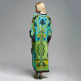 2026 Women Swimsuit Beach Cover Up dress Sleeve Kaftan Beach Tunic Long Pareos Bikinis Cover ups Summer Robe Plage Beachwear