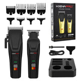 Professional Cordless Men's Barber Kit Electric Hair cutter hair Trimmer Machine Hair Cutting Machine Clipper gift for men