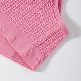 Women Seamless Bra Set Sports Low Rise Shorts Non-wire Tops Sexy Lingerie Set Female Comfort Underwear Set