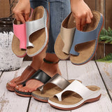 Lightweight Clip Toe Wedge Heel Slippers Women Plus Size 43 Thick Bottom Casual Sandals Woman Outdoor Platform Summer Sandles