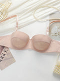 Sweet retro new Chinese style women's sexy bra with multiple colors Lace bra Pulling bra underwear B6086