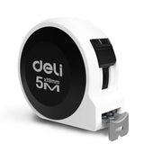 DELI 3M/5M High Precision Steel Measurement Tape System Auto Lock Tape Measure Retractable Professional Measuring Tool