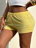 Y2K street style beach vacation shorts women's shorts