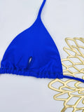 Triangle String Bikini 2026 Women Halter Swimsuit Solid Sexy Swimwear Female Bathers Bathing Swimming Swim Suit Beachwear
