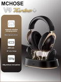 Original MCHOSE V9 PRO Music Esports Gaming Headphones 3-mode Wireless Noise Reduction Mic Customized Head-mounted