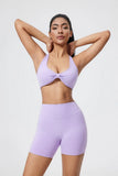 DIAS FIT JOY fold sports bra cross beauty back detachable yoga bra tight fitting outdoor sports running fitness gym suit