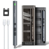 62/6 in 1 Electric Screwdriver Set Precision Handle Portable Power Tool Kits Wireless Cordless Small Bits for Phone Watch Repair