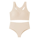 Women's Underwear Sexy Seamless Bra and Panty Set Wire Free Brassieres Female Womens Lingerie Underwear & Sleepwears