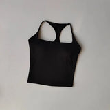 Women's Cross-Back Yoga Sports Vest One-Piece Cup Versatile Training Fitness Bra Colorful Fitness Clothing for Active Women