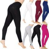 Women Workout Leggings Sexy Butt Lifting Leggings Solid Color Stretchy High Waist Slim Tights Leggings Pencil Pants Trousers