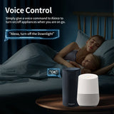 TNCE Tuya EU Plug WiFi or Zigbee3.0 Smart Socket 16/20A, Power Monitor Timer Function Voice Control With Alexa Google Home