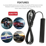 Car Radio FM Antenna ANT-309 Universal Car DAB Signal Amplifier Amplifier Radio Amplifier Car and Ship Signal Enhancement Device