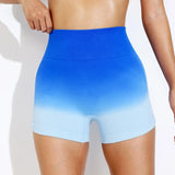 Summer Women Yoga Shorts Sportswear Woman Gym High Waist Sports Shorts Fitness Running Activewear Tummy Control Workout Leggings