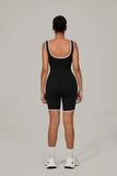 Women's Sports Jumpsuit Yoga Fitness Combination Lift Buttocks Bare Back High Elasticity Gym Sexy Sports Jumpsuit Gym Romper