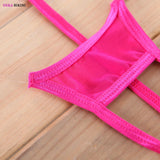 DEKA Open Erotic Women Invisible G-Strings Seamless Mini Micro Bikini Thongs Crotchless Transparent Tangas Panties Undewear