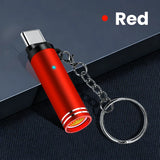 Mini Type C Mobile Phone Cigarette Lighter Air Blowing Cigarette Lighter Outdoor Safety USB C Lighter Adapter For iPhone 17 Pro