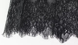 Ahagaga Sexy Club Dresses For Women Lace Solid Sheath Rehular Long Sleeves V-Neck Sheer Slim Fit Maxi Bodycon Female Vestidos