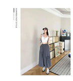 Versatile Knot Spring Summer F Skirt Ele Design Elastic Waist Skirt Sweet Aosphere Skirts For Ladies Fashion Women Skirts HSSZ