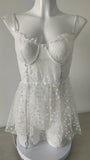 Sexy Women's Lace Trimmed Mesh Splicing Strap Transparent Backless Deep V Sleeveless Solid Color Dress Elegant Charming O4MC