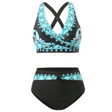 Fashion Swimsuit Set Women's Bikini Sets Sexy Summer Beach Holidays Two Piece Swimwear Swimming Clothing Beachwear