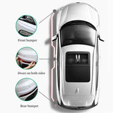6/4 Piece Universal Front Rear Bumper Corner Protector Guard Car Anti-collision Protection Decoration Strip Car Accessories New