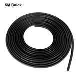5M Car Door Edge Rubber Scratch Protector Strips Car Styling Mouldings Protection Side Doors Moldings Adhesive Scratch Tools New