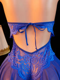 Adult Erotic Bodysuit Lace Hanging Collar Deep V-neck Semi Transparent Women Sexy Lingerie Crotchless Hot Underwear