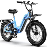 CYBERVELO EK12 1000W Electric Fat Tire Bike With Removable Battery