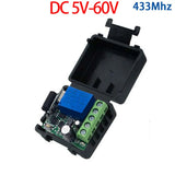 433Mhz Remote Control Wireless Switch DC 12V 1CH RF 10A Relay Receiver and 2CH Transmitter For Door Electromagnetic Lock