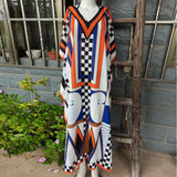 2026 Women Swimsuit Beach Cover Up dress Sleeve Kaftan Beach Tunic Long Pareos Bikinis Cover ups Summer Robe Plage Beachwear