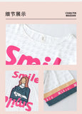 2026 Summer Pajamas Ladies Cartoon Set Sweet Home Clothes Set Three-Piece Set Can Be Passed Out