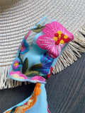 RUOTONSEPT 2024 New Sexy Handmade Embroidery Bikini Set Women's Swimsuit Triangle Swimwear Bathing Suit Brazilian Biquinis