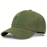 Fashion American Flag Embroidery Baseball Caps Spring and Summer Outdoor Adjustable Casual Hats Sunscreen Hat
