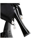 BIGTREE Shoes Women's High Heels Hollow Platform Waterproof Thick Heel Pointed Toe Sandals Match Dress Wedding Shoes Knot