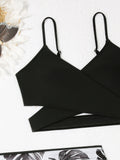 3 Pieces Bikini 2026 Women Black Swimwear Female Sexy Swimsuit With Beach Skirt Bathers Bathing Swimming Swim Suit Beachwear