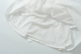 Foridol Bowknot White Summer Women's Dresses 2025 Square Collar Cotton Hollow Out Short Dress New in Vintage Beach Dress