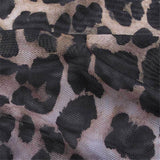 S - XL New Leopard Halter V Neck Backless Tunic Beach Cover Up Cover-ups Beach Dress Beach Wear Beachwear Female Women V7841