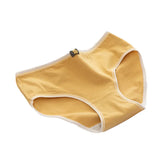 1Pc Women's Underwear Cotton Panties Comfort Briefs Low Waist Seamless Underpants Solid Color Lingerie