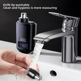 Portable Electric Nose Hair Ear Trimmer Cut Nose Hair Without Harming Nasal Cavity Digital Display Nose Hair Trimmer