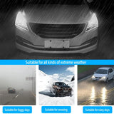 1Pc LED DRL Car Running Light Flexible Waterproof Strip Auto Headlights White Turn Signal Brake Flow Lights Car Styling 12V