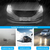 1Pc 12V LED DRL Car Running Light Flexible Waterproof Strip Auto Headlights White Turn Signal Brake Flow Lights Auto Parts