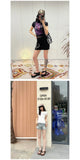 Vintage Y2K Leopard Flip&Flops Sandal Summer Chunky Platform Sandals Women Slipper Wedges Slides 8cm High Heels Shoes Mules