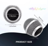 Mesh Ball Head Wired Wireless Microphone Grille Microphone Replacement Head Steel Shure SM58 Beta 58A