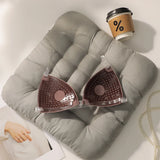 Invisible underwear seamless beauty back and chest patches front button closure reusable women bra C2431