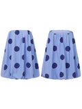 Women Mini Dress Dot Print Backless Tube Dress Summer Party Fashion Casual Strapless Dress