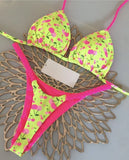 Bikini High Waist Swimsuit Sexy Thong Bikini Set Zebra Print Women Brazilian Swimwear 2023 New Biquini Swim Bathing Suits Women