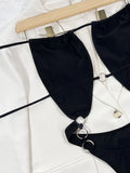 Sexy Halter Metal Rings Tummy Cut Out Female Swimwear One Piece Swimsuit Women High Cut Monokini Backless Bathing Suit Swim Lady