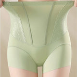 High Waist Lace Flat Belly Boxer Shorts For Women Slimming Panties Shapewear Tummy Control Underwear Female Hip Lifting Briefs