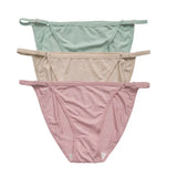 3Pcs/Set Panties Women Low Rise Briefs Seamless Underwear Breathable Panty Female Underpants High Cut Sexy Lingerie